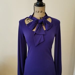 Express Blouse with Neck Tie